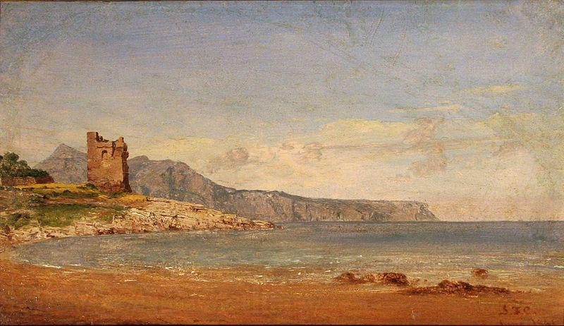 Jasper Francis Cropsey View of Capri France oil painting art